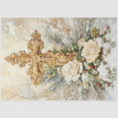 Kerstkruis Tissuepapier (Voorkant)