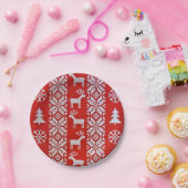 Kerstkruistitel Papieren Bordje (Feest)