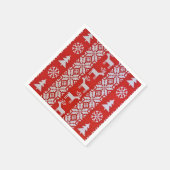 Kerstkruistitel Servet (Hoek)