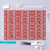Kerstkruistitel Tissuepapier (Craft)