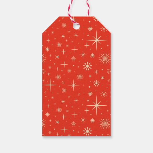 Kerstkrullen Bakken met Kerstgeest Cadeaulabel (Achterkant)