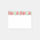 Kerstkrullen  post-it® notes (Voorkant)