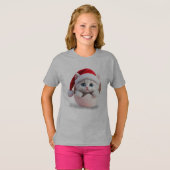 Kerstkudde T-shirt (Voorkant volledig)