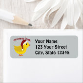 Kerstkuiken Etiket (Insitu)