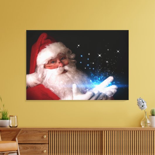 Kerstkunst #2 canvas afdruk (Insitu (Woonkamer))