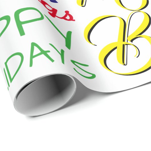 kerstkunst cadeaupapier (Rol Hoek)