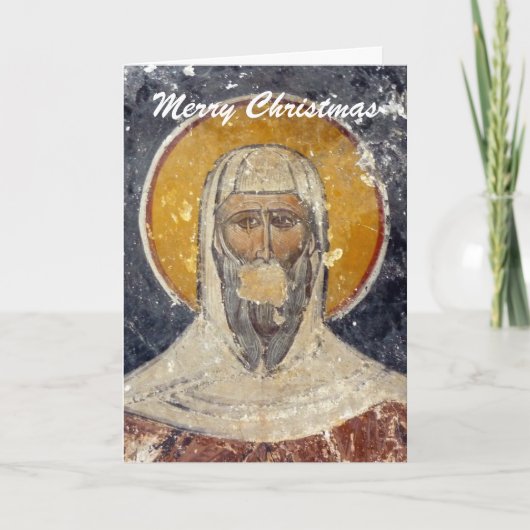 kerstkunst feestdagen kaart (Voorkant)