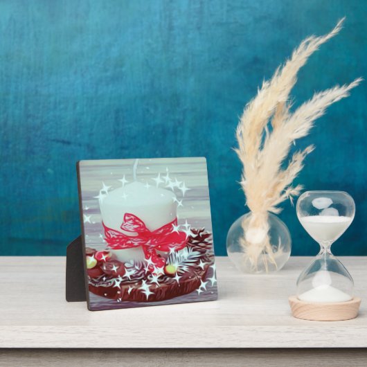 kerstkunst fotoplaat (Insitu)