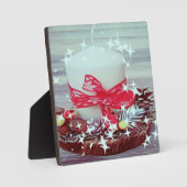kerstkunst fotoplaat (Voorkant)