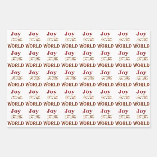 kerstkunst inpakpapier vel (Voorkant)