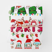 Kerstkunst Inpakpapier Vel (In situ)