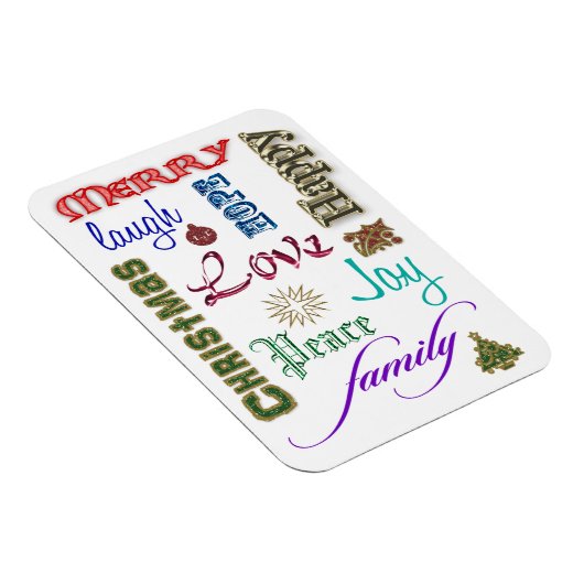 kerstkunst magneet (Rechterzijde)