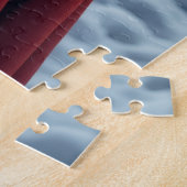 Kerstkunst met Duitse herder Legpuzzel (Zijkant)