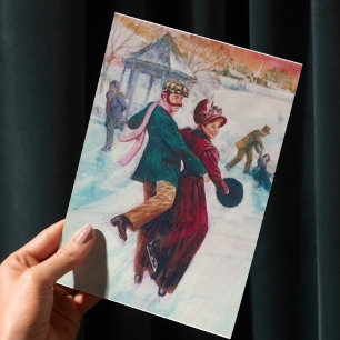  kerstkunst met rolkunst feestdagen kaart
