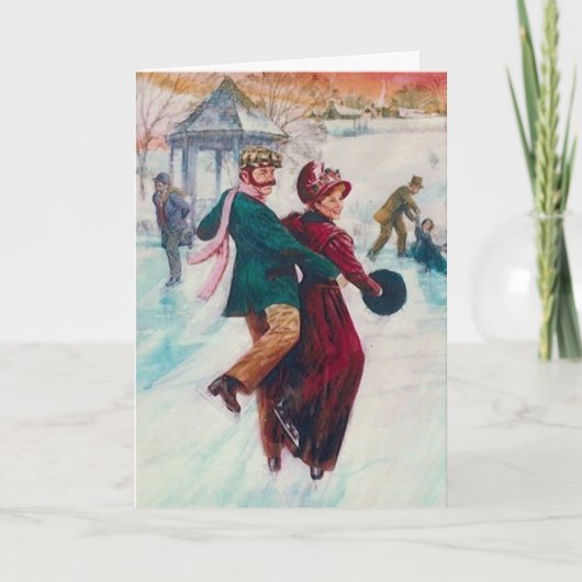  kerstkunst met rolkunst feestdagen kaart (Voorkant)