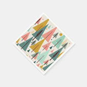 Kerstkunst Plant Kunst Een kerstboom Servet (Hoek)