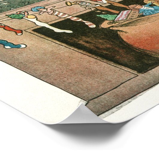  kerstkunst poster (Hoek)