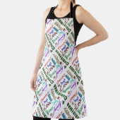 kerstkunst schort (Insitu)