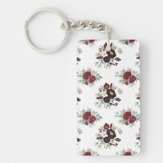 kerstkunst sleutelhanger (Voorkant)