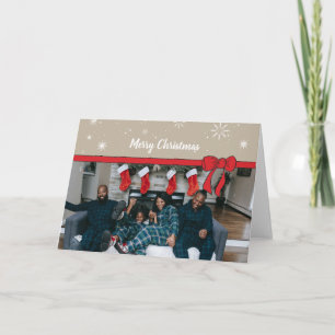 Kerstkunst Unieke vakantie fotokaarten persoonlijk Kaart