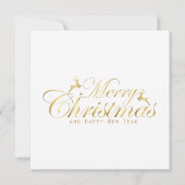 Kerstkunst van 1930 voor dames kaart (Achterkant)