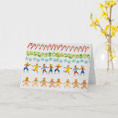 Kerstkunst voor liefdadigheidskaart kaart (Gele Bloem)