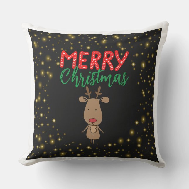 kerstkussen buitenkussen (Voorkant)