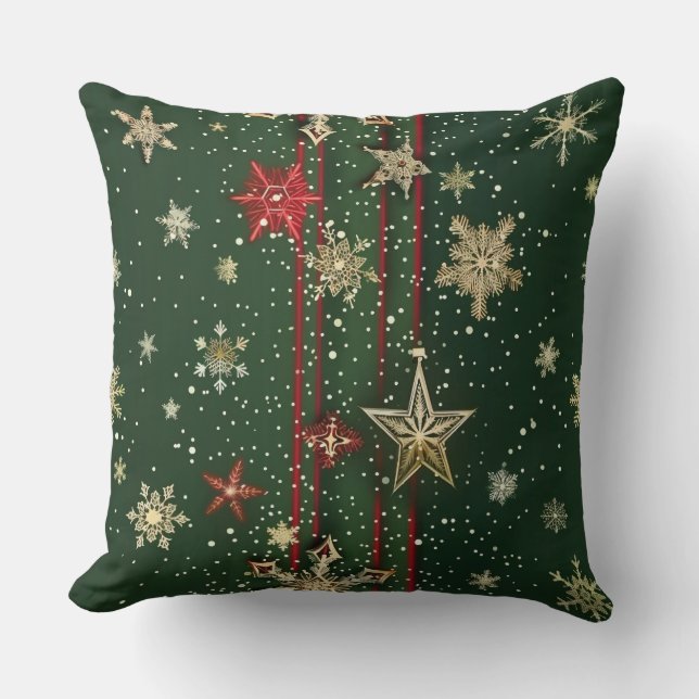 Kerstkussen – Festieve Kerstdecoratie  Kussen (Voorkant)