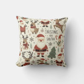 kerstkussen kussen (Voorkant)