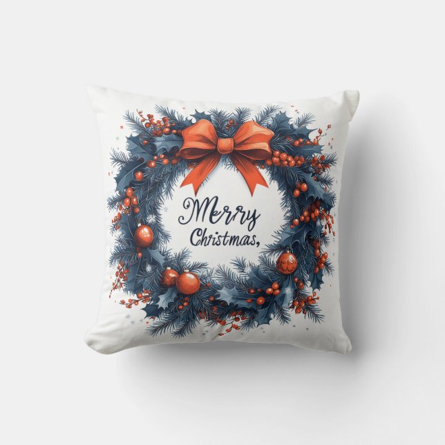 kerstkussen kussen (Voorkant)
