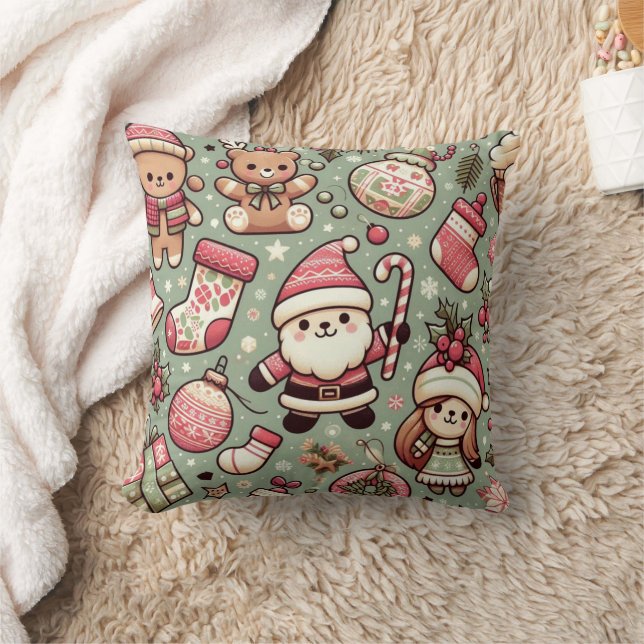 kerstkussen kussen (Deken)