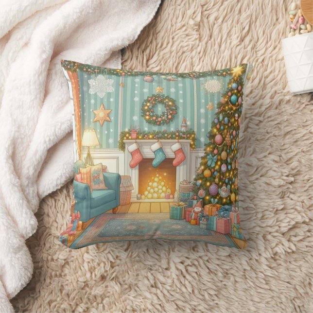 kerstkussen kussen (Deken)