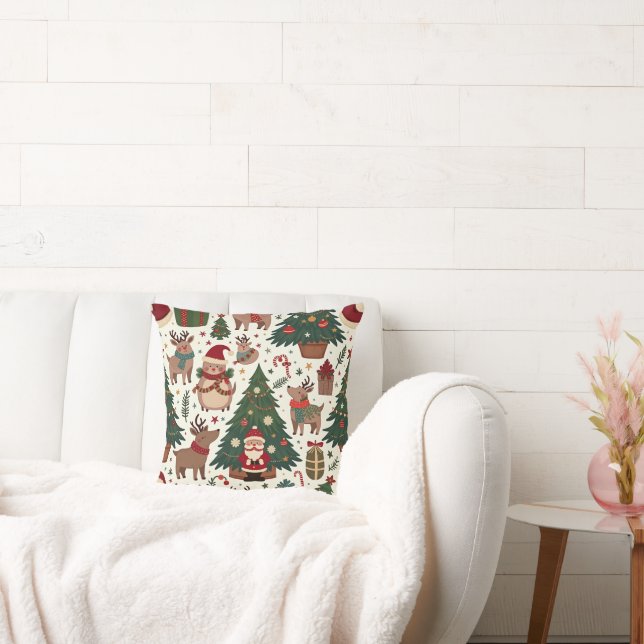 Kerstkussen Kussen (Bank)