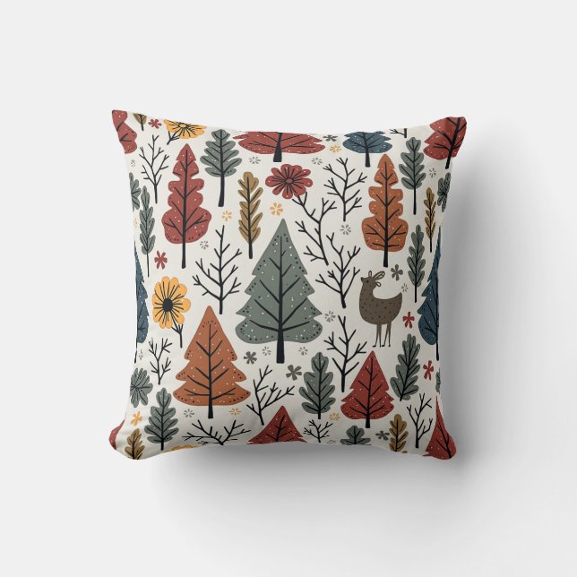 kerstkussen kussen (Voorkant)