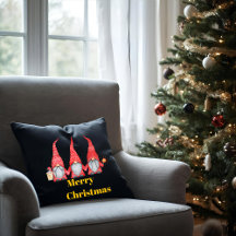 Kerstkussen met Gnome