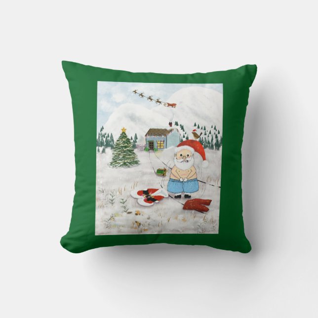 Kerstkussen Sinterklaas Kussen (Voorkant)