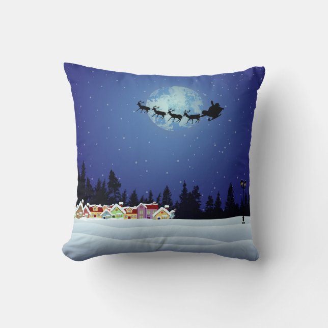Kerstkussen Throw Cushions Kussen (Voorkant)