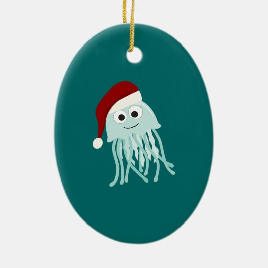 Kerstkwal Keramisch Ornament (Achterkant)