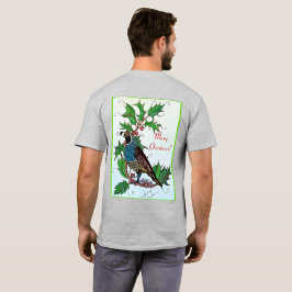 Kerstkwartel T-shirt