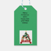 kerstlabel cadeaulabel (Voorkant)