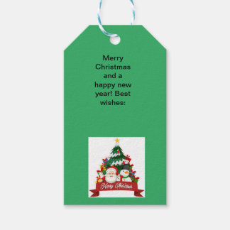 kerstlabel cadeaulabel