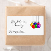 kerstlabel etiket (Insitu)