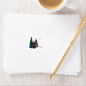 kerstlabel etiket (Insitu)