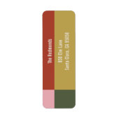 Kerstlabel Etiket (Voorkant)