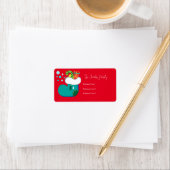 Kerstlabel Etiket (Insitu)