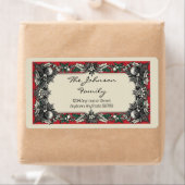 kerstlabel etiket (Insitu)