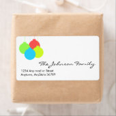 kerstlabel etiket (Insitu)