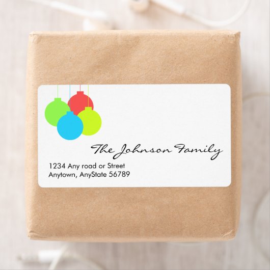 kerstlabel etiket (Insitu)