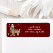 kerstlabel etiket (Insitu)