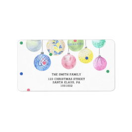 kerstlabel feestdag etiket